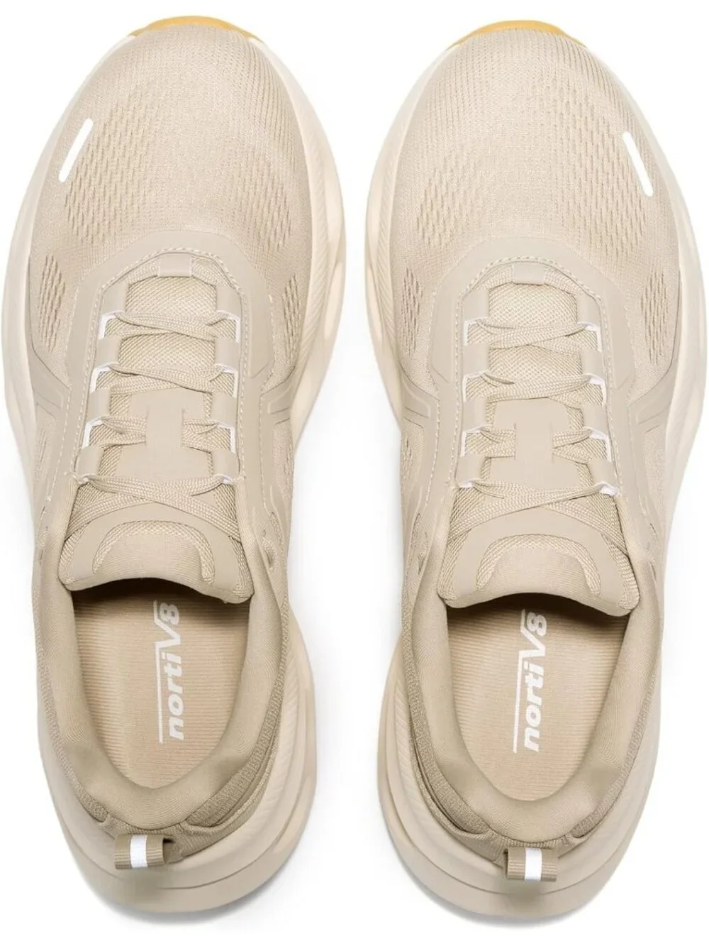 Men's Apricot Comfortable Shoes MovePropel Athletic Breathable Tennis Sneakers